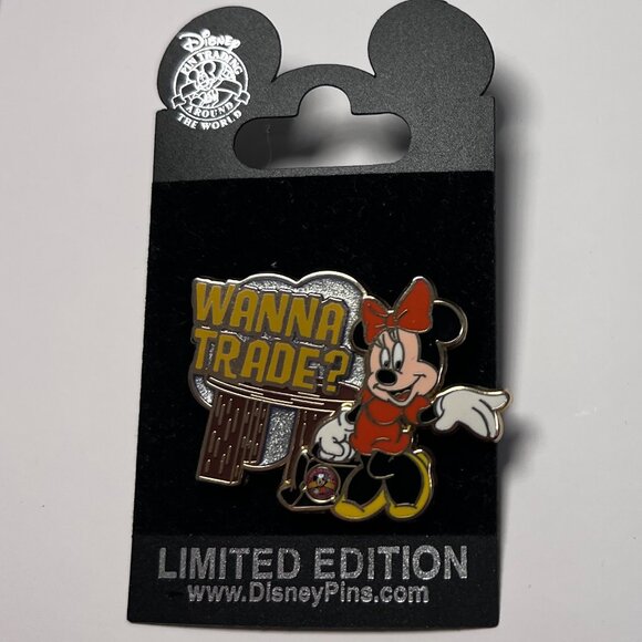 LE 500 Minnie Mouse “Wanna Trade?”– wdw 2007 - Picture 2 of 4